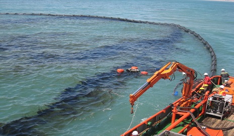 Quy trình khắc phục hậu quả sự cố tràn dầu trên biển
